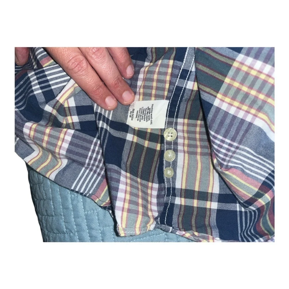 J. Crew Men’s Tailored Fit 💯 Cotton Shirt Size XL Preloved